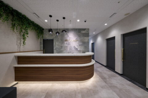Y's CLINIC MEN様美容クリニック設計・デザイン新築工事